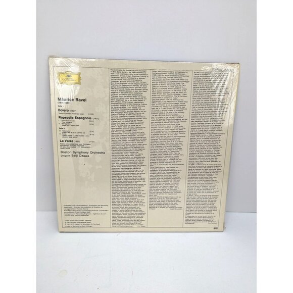 Maurice Ravel Bolero Deutsche Grammophon Boston Symphony Orchestra - Picture 6 of 6